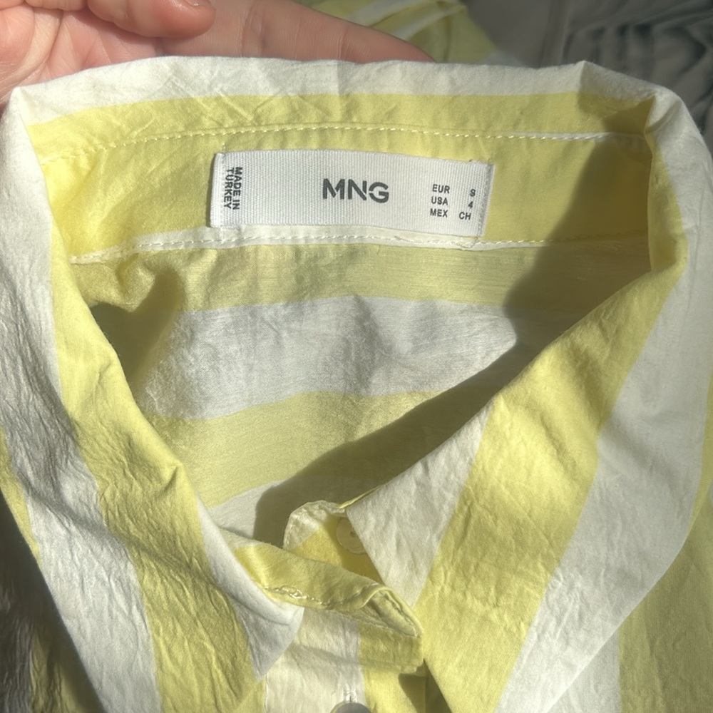Mango Stripped Button down - Picture 5 of 6